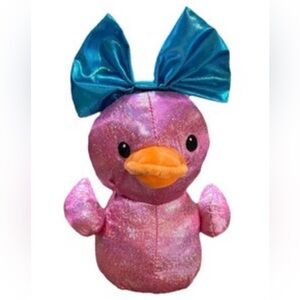 Way To Celebrate! Summer Quackerz Glitter Duck Approx 7”